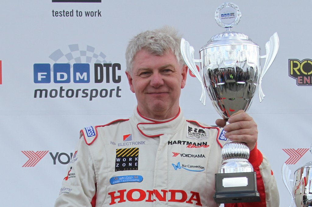 Hans Hartmann, kan i weekenden sikre sig det samlede mesterskab udover titlen som Super Touring mester
(Foto: Keld Dohm)